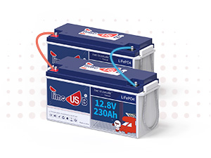 Connection of Timeusb 12V lithium ion battery 230Ah