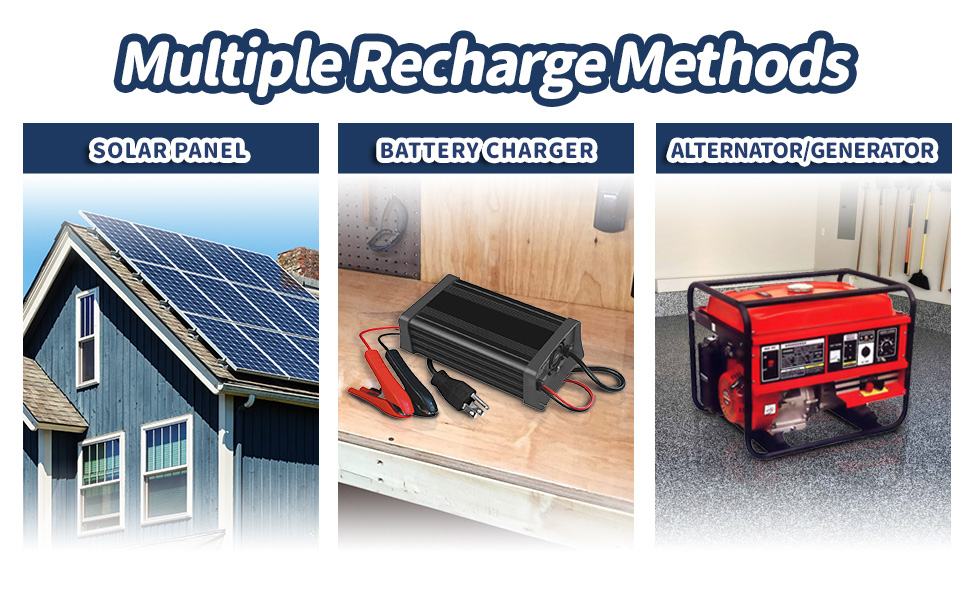 3 Charging methods of Timeusb 12V 100Ah Lithium Battery