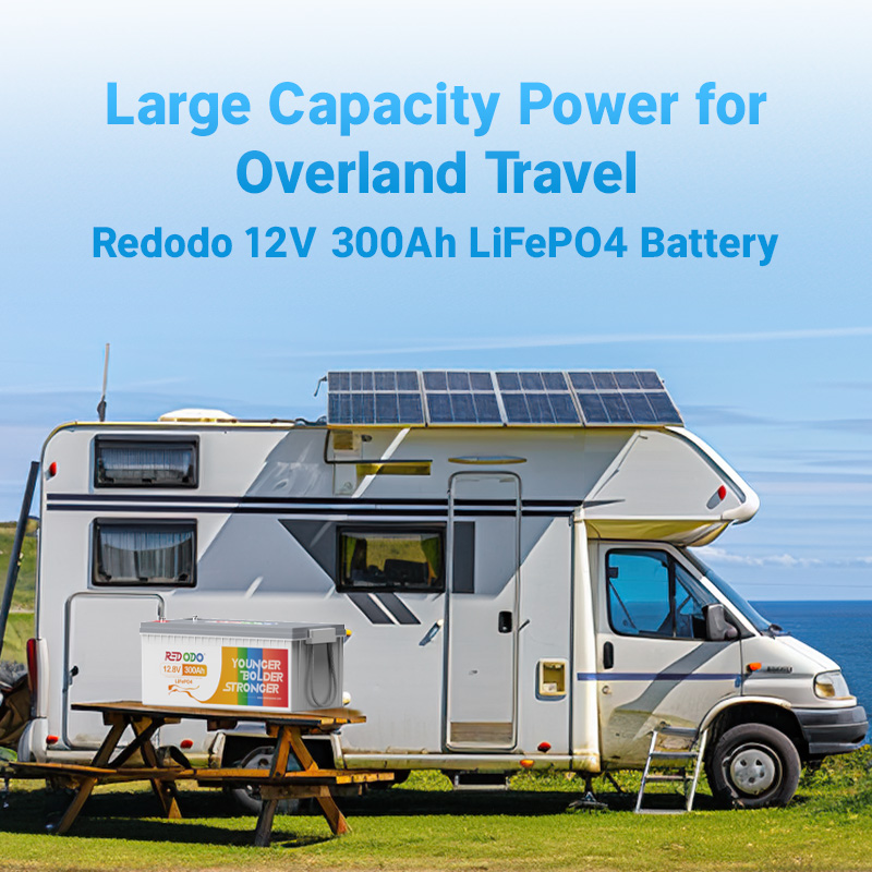 12V 300Ah LiFePO4 battery for RV