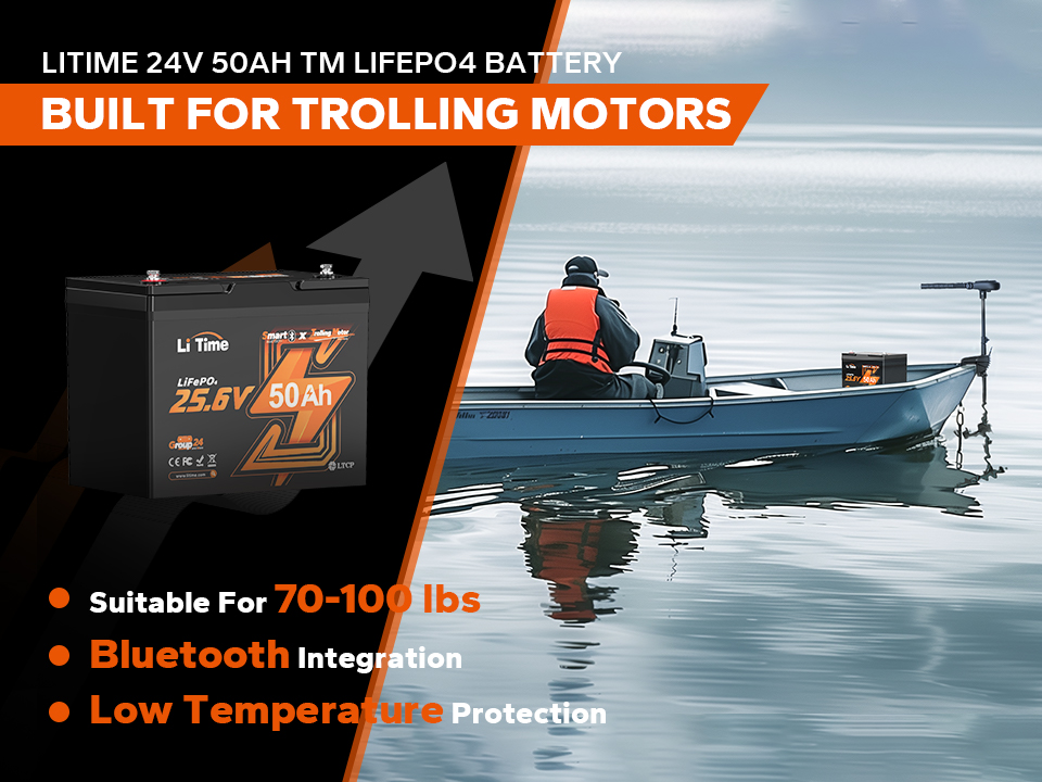 litime 24v 50ah lithium marine deep cycle battery