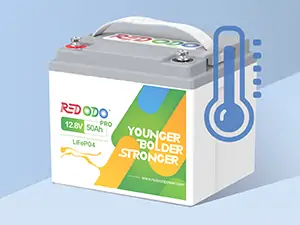 Redodo 12V 50Ah pro Lithium LiFePO4 Battery