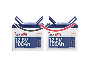 12V 100Ah group 24 lithium battery series and parallel connection reminder