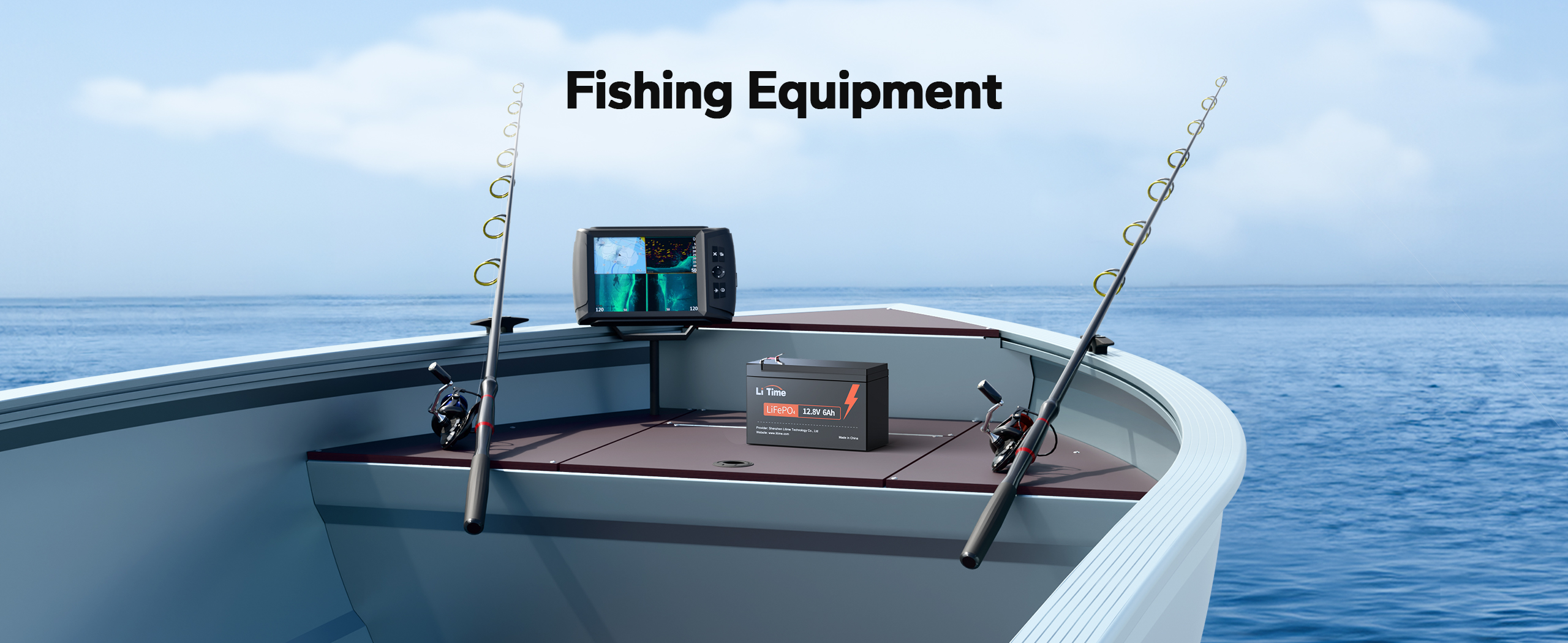 LiTime fish finder battery