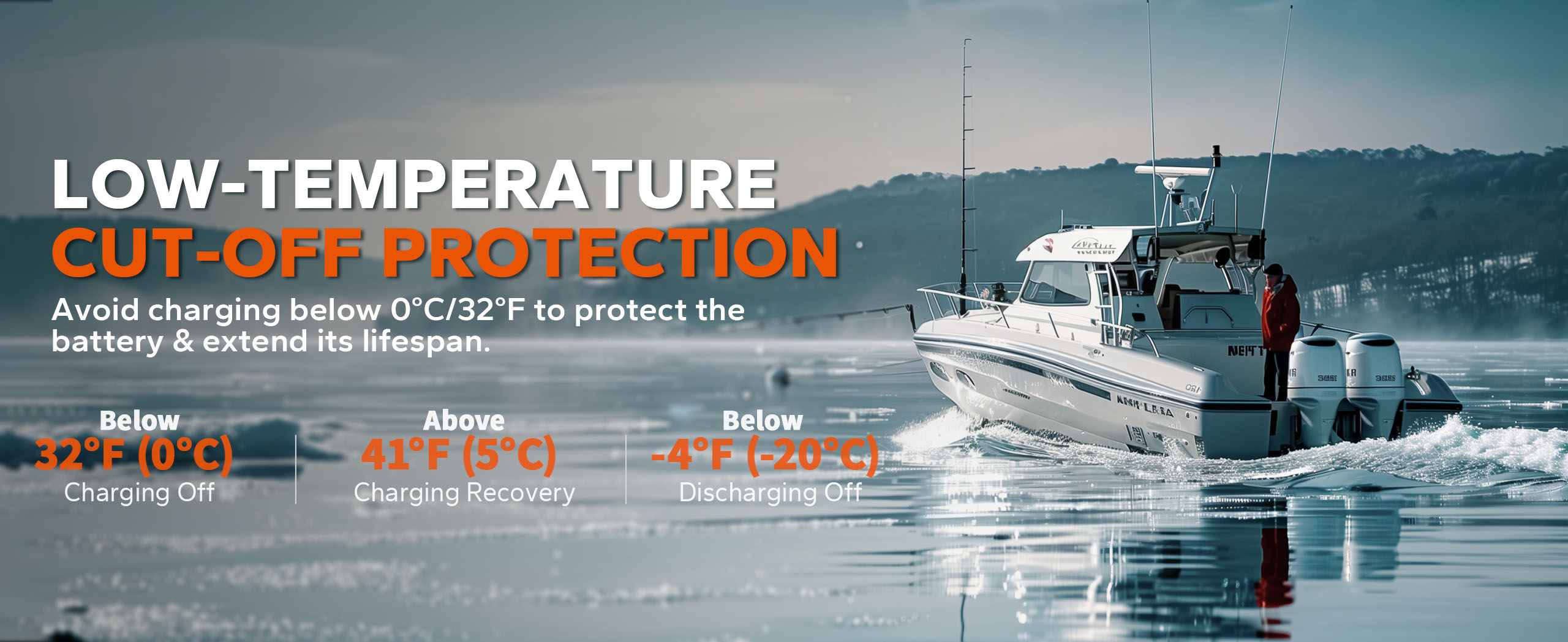 🌟【NEW & Pre-Order】LiTime 12V 100Ah OBM Outboard Motor Lithium Marine Battery for Electric Boat