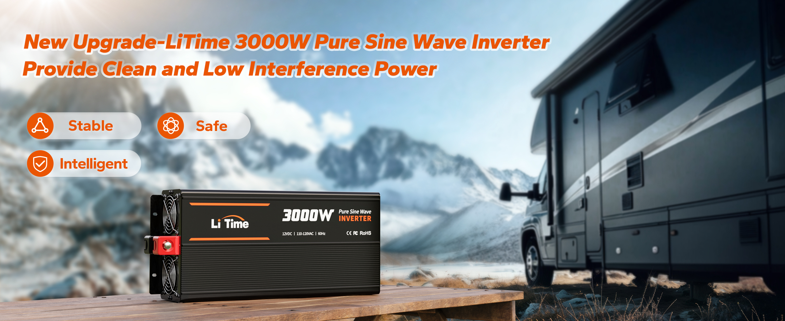 LiTime 3000W pure sine wave inverter