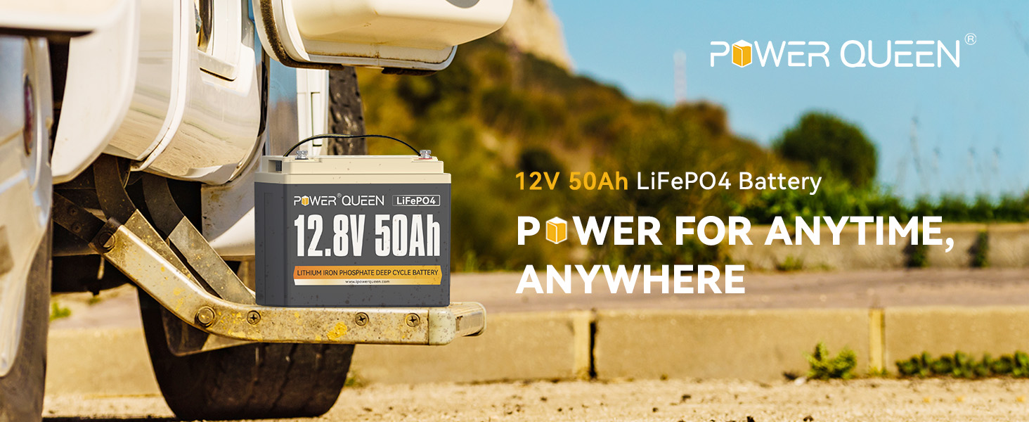 12V 50A lithium power for anytime, anywhere