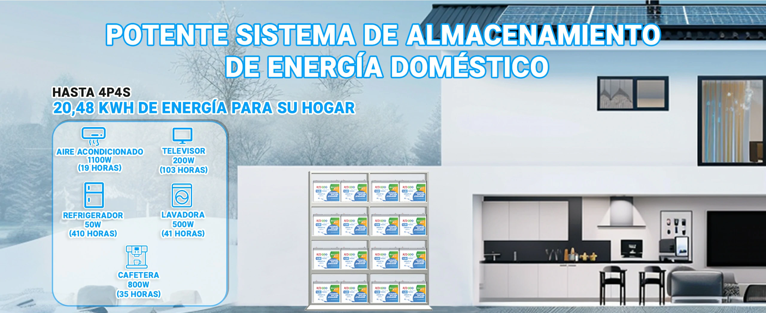 redodo bateria de litio 12v 100ah grupo 24 energia domestica