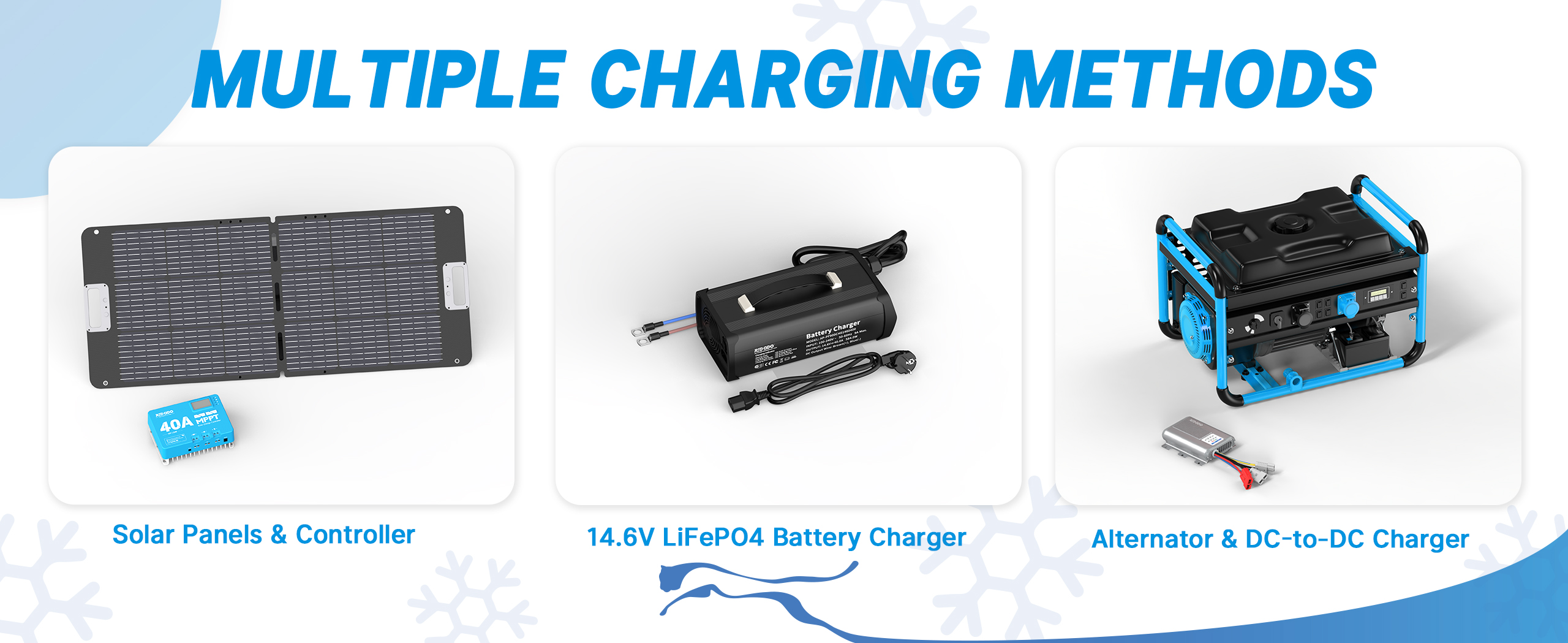 charging 12V 280Ah LiFePO4 lithium Battery