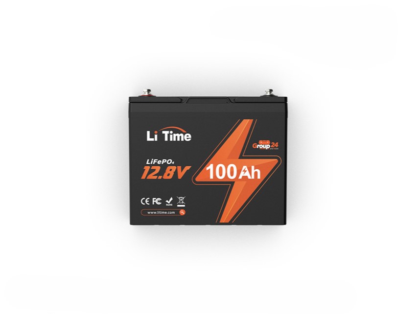 LiTime 12V 100Ah group 24 battery