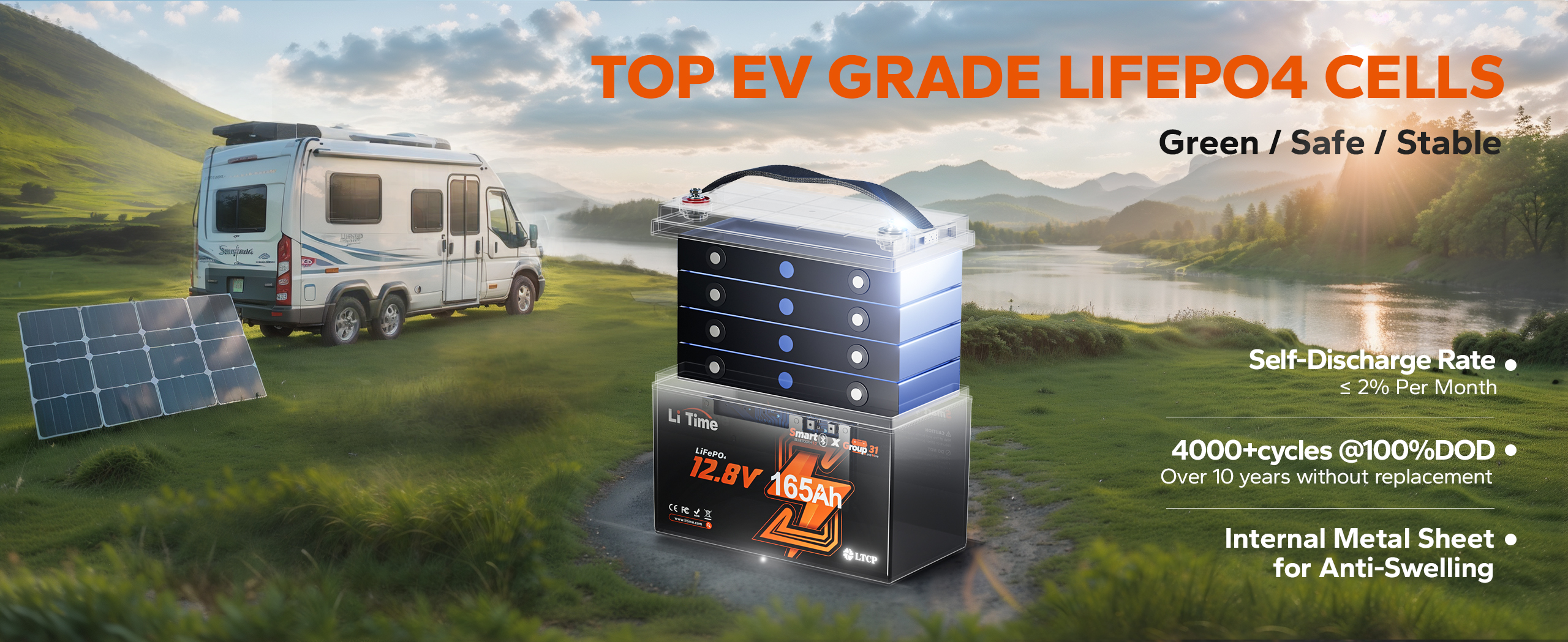 EV-grade LiFePO4 Battery