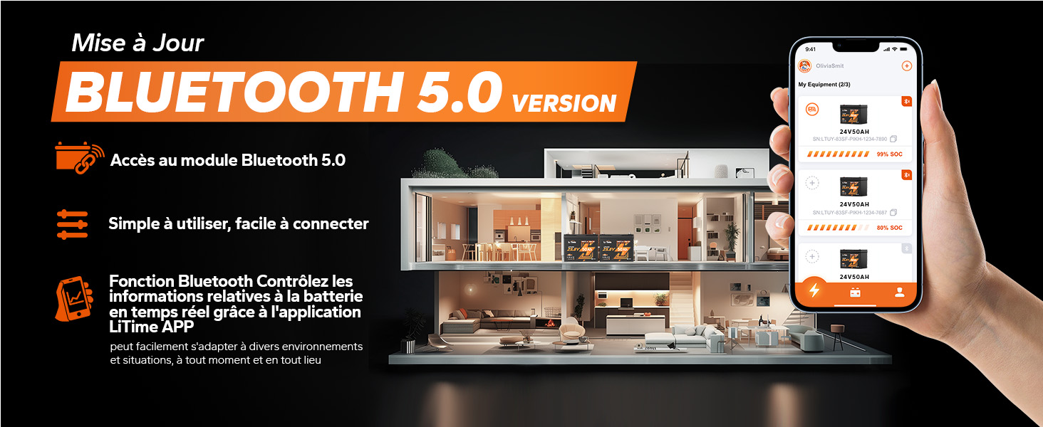 Mise à Jour BLUETOOTH 5.0 VERSION