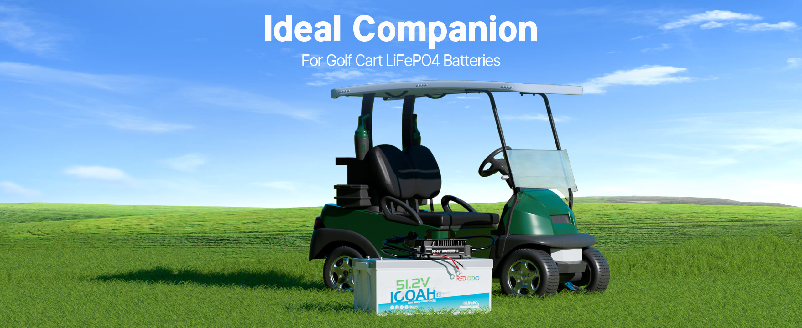 58.4V 18A LiFePO4 Battery Charger for golf cart