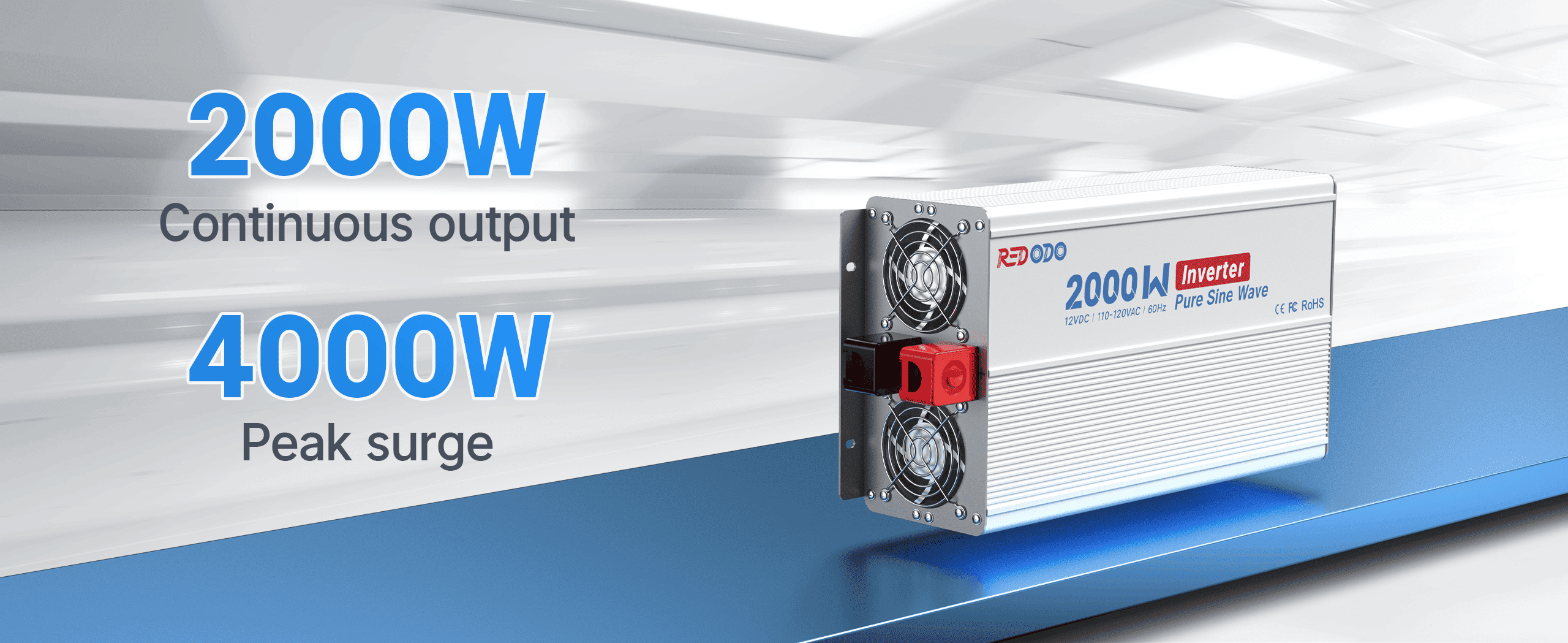 2000W Pure Sine Wave Inverter