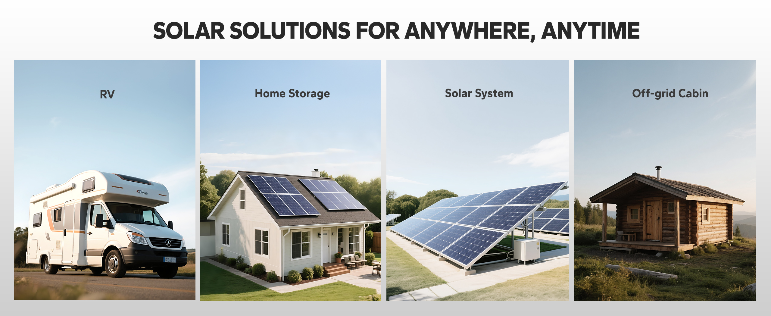 application using of litime 100a mppt: rv, home storage, solar system, off-grid
