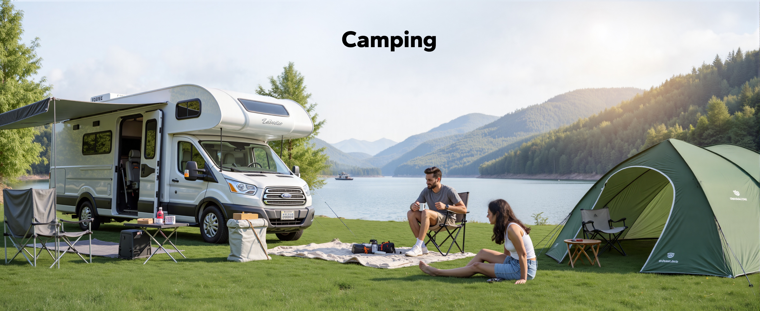 camping application of litime 12v 65ah lifepo4 battery