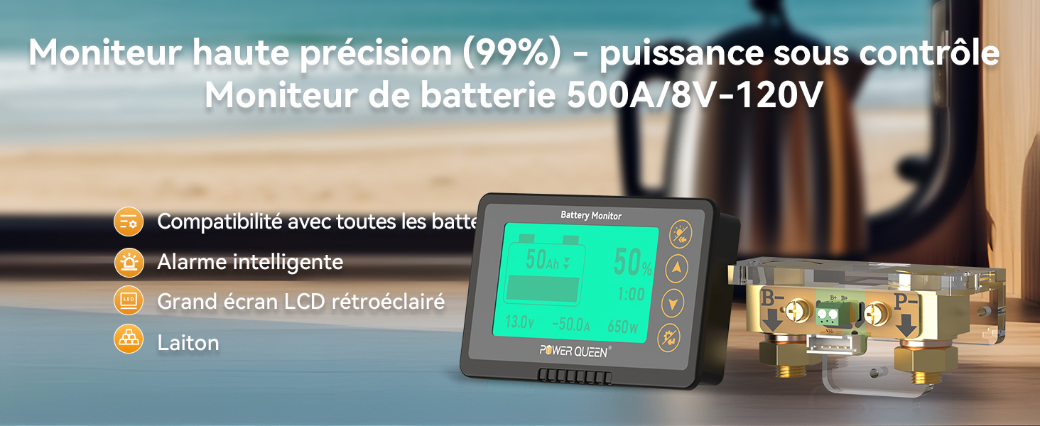 moniteur de batterie pour batterie lifepo4