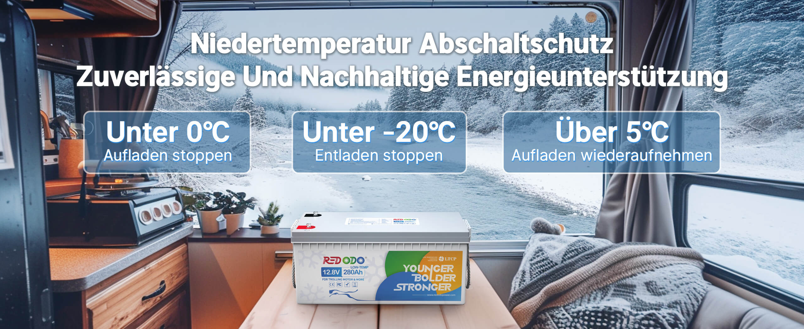 Redodo-12V-280Ah-Low-Temp-Tiefzyklus-LiFePO4-Batterie-Niedertemperaturschutz