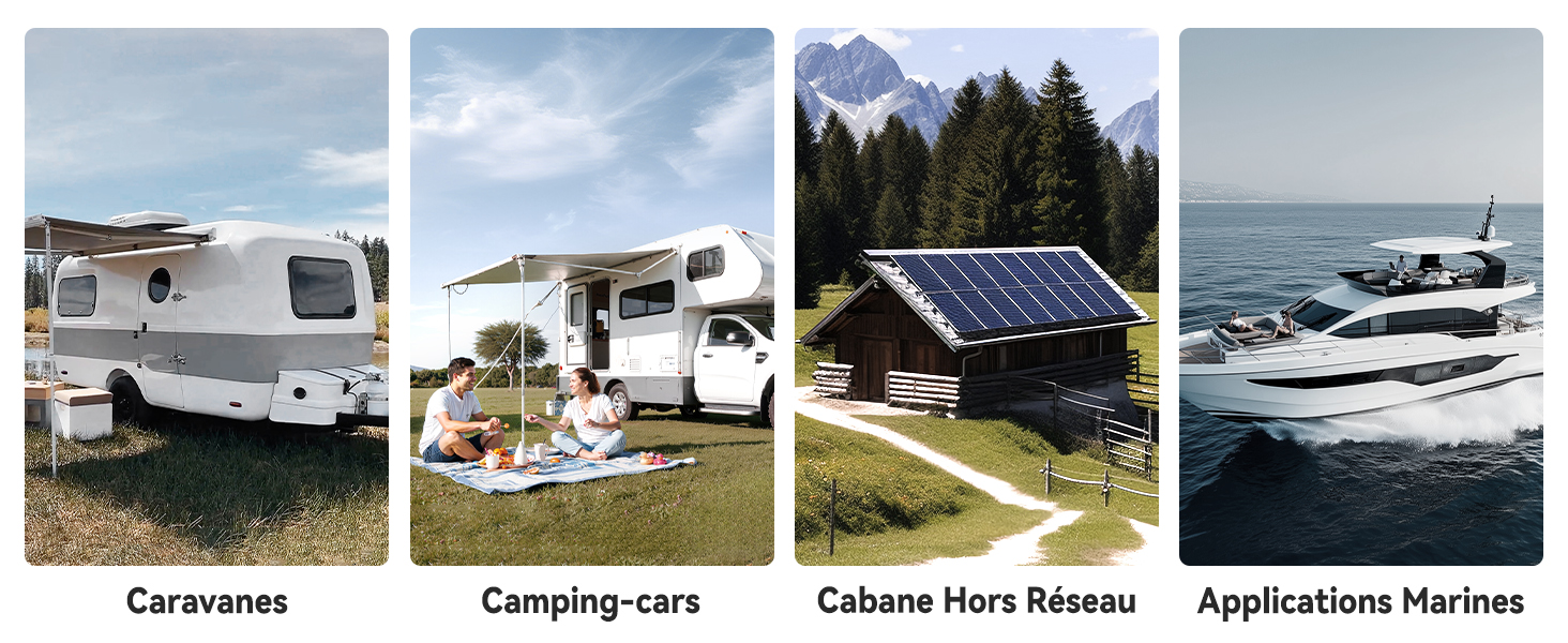 Conçu pour de Nombreuses Applications, batterie lithium 12v 200ah camping-car