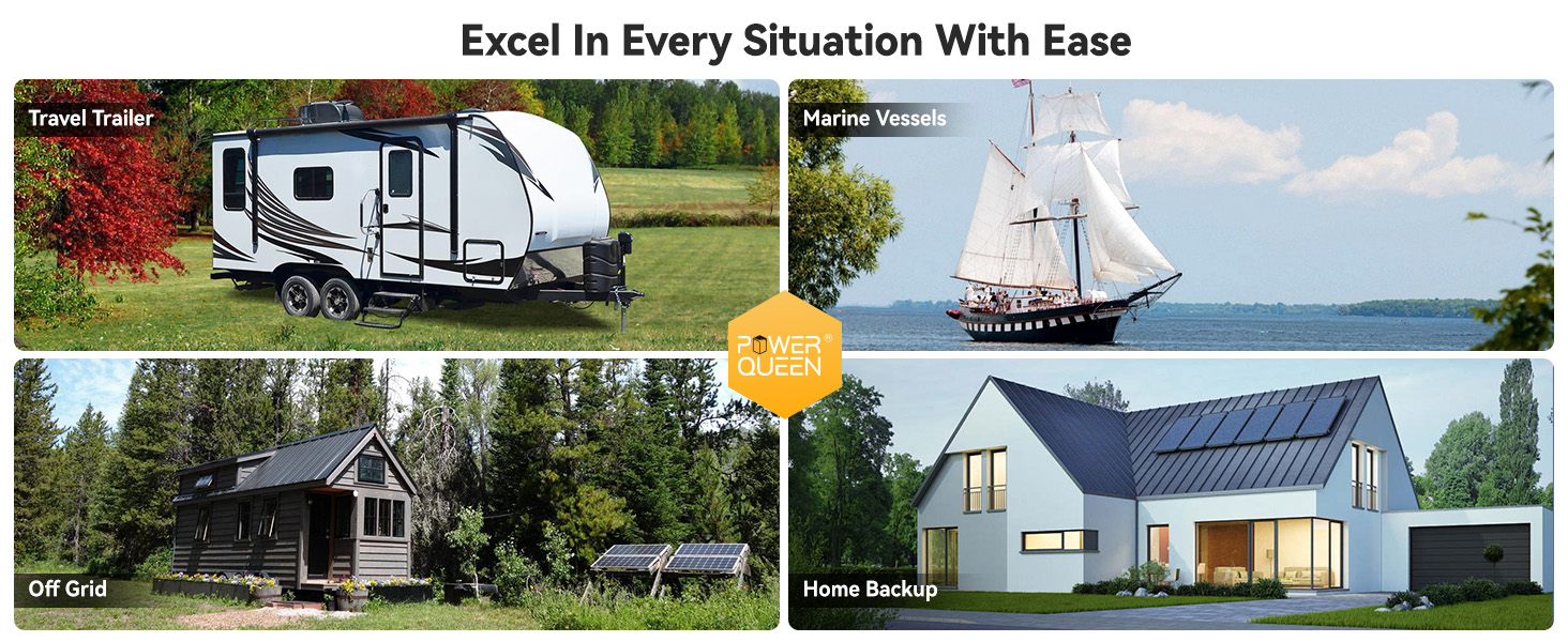 Versatile LiFePO4 battery for RV, marine, cabin, and off-grid applications