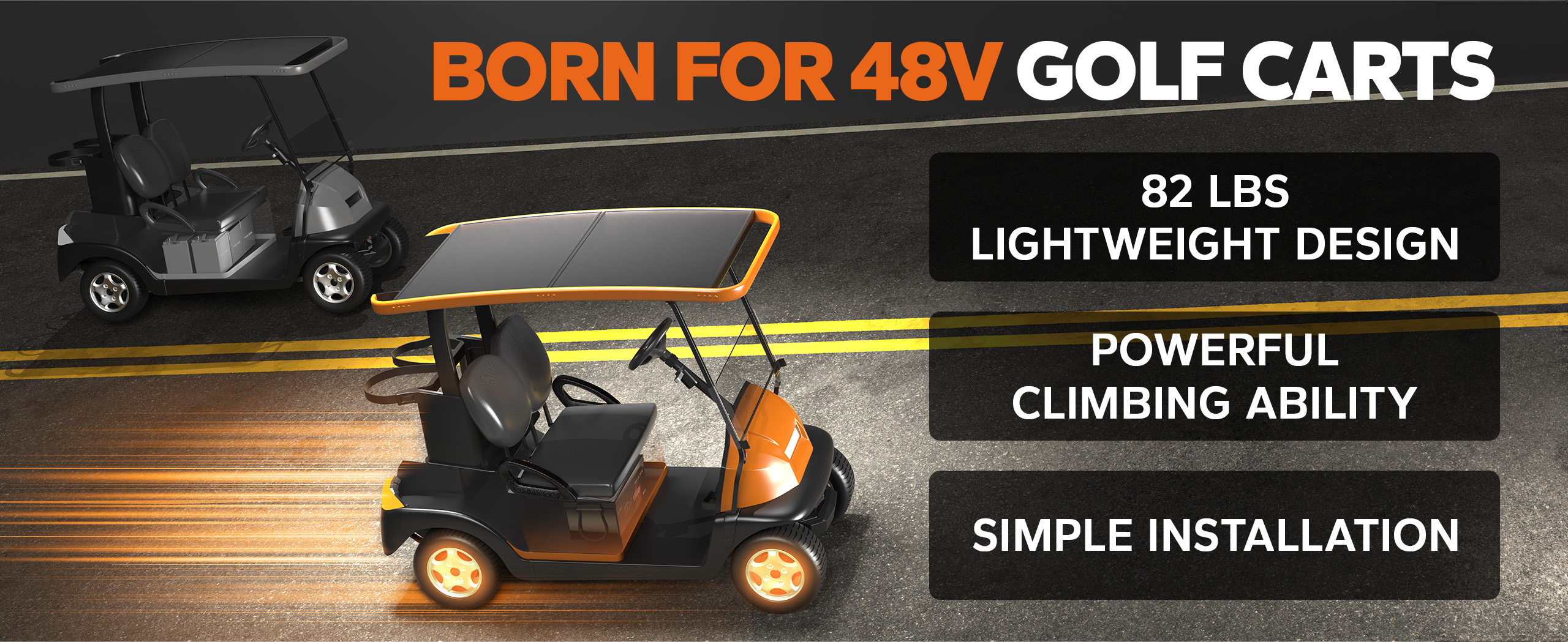 features of litime 48v 100ah lithium golf cart battery