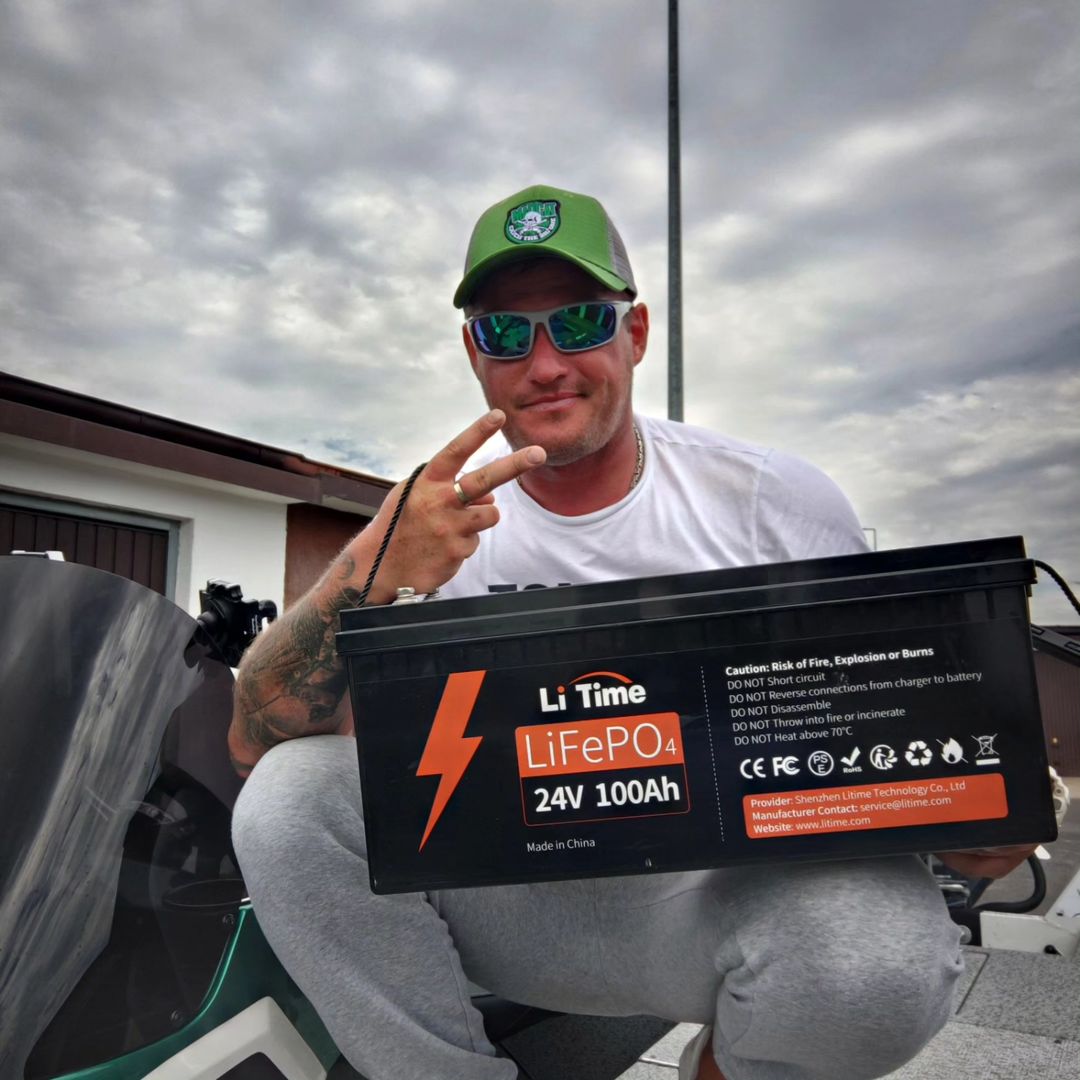 reliable feedback of litime 24v 100ah lifepo4 battery