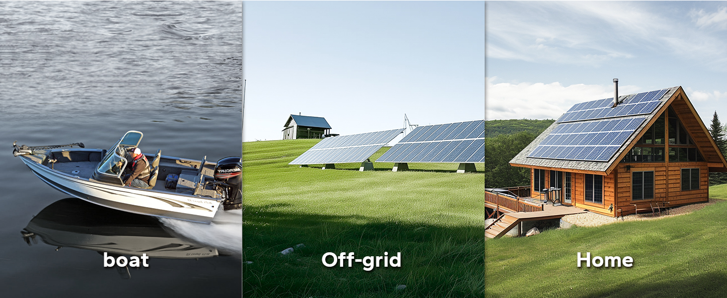 applications of litime 460ah lithium battery -boat, off grid, home