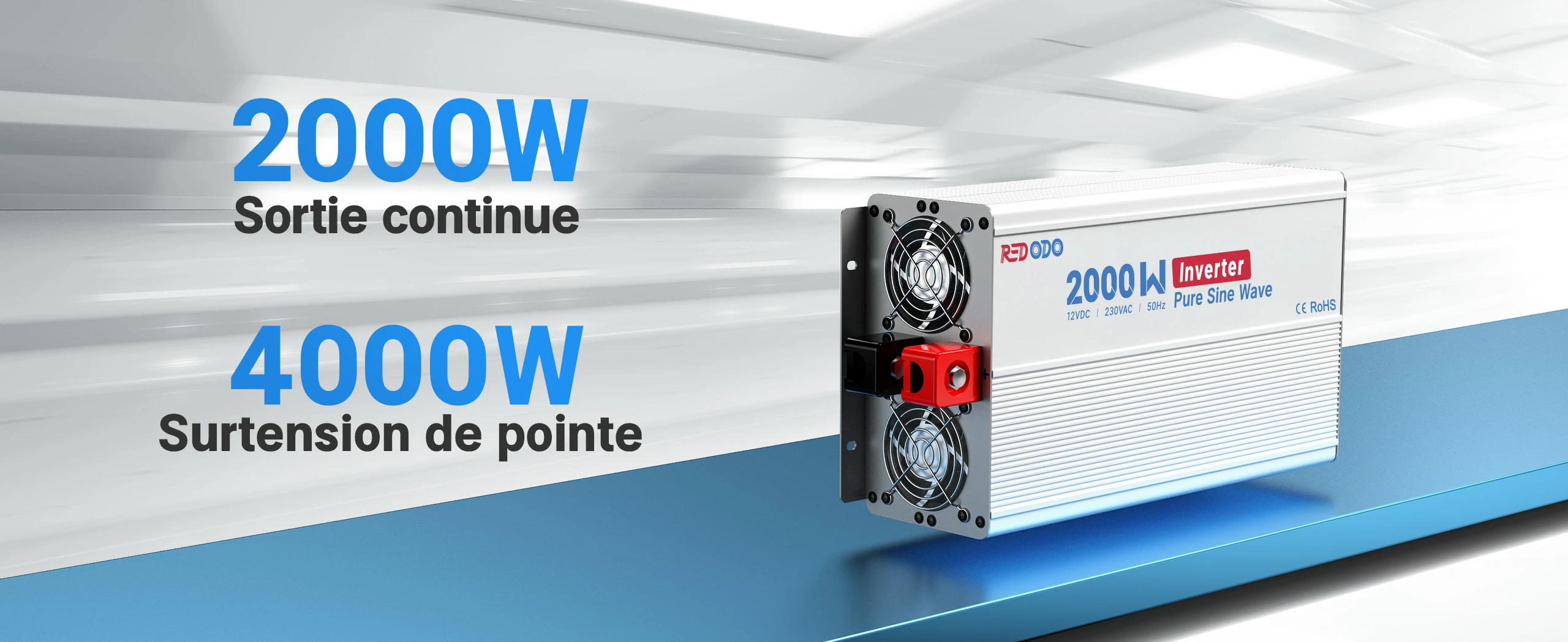 Onduleur 2000W Puissance