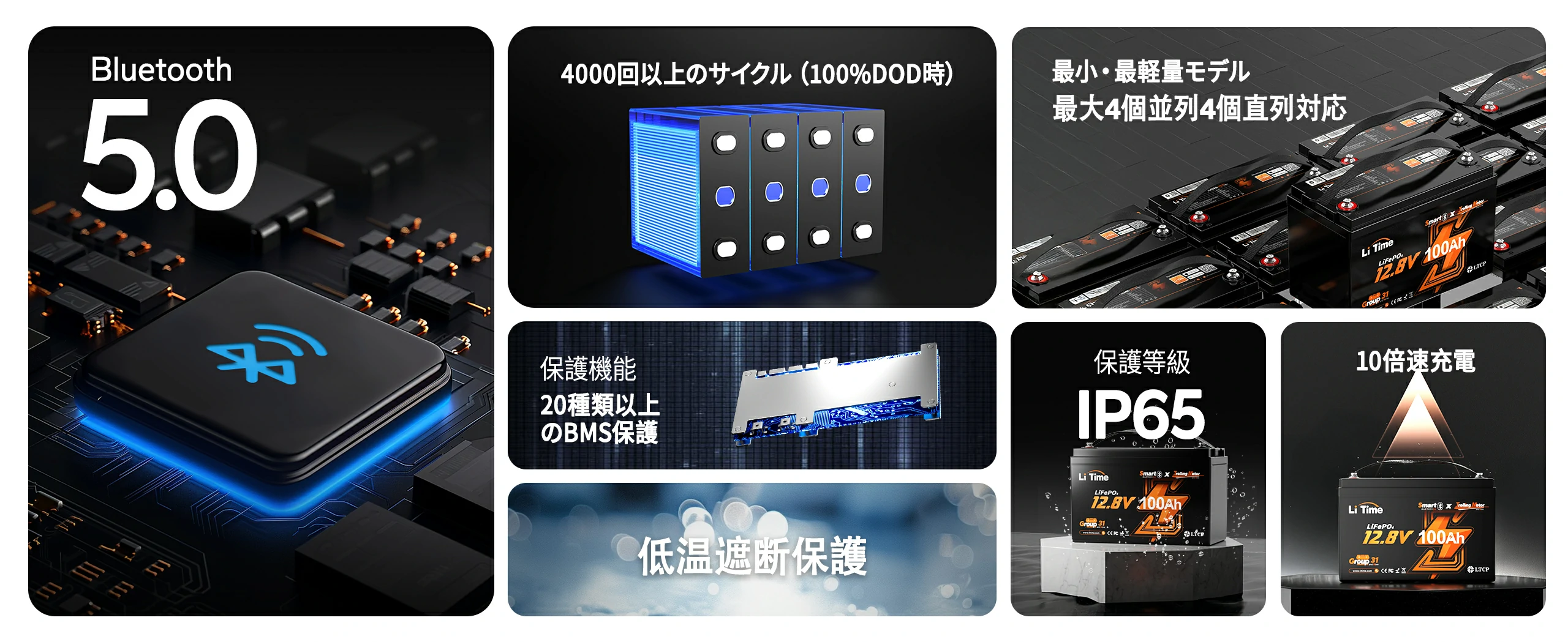 エレキモーターに最適な12V100Aバッテリーおすすめ