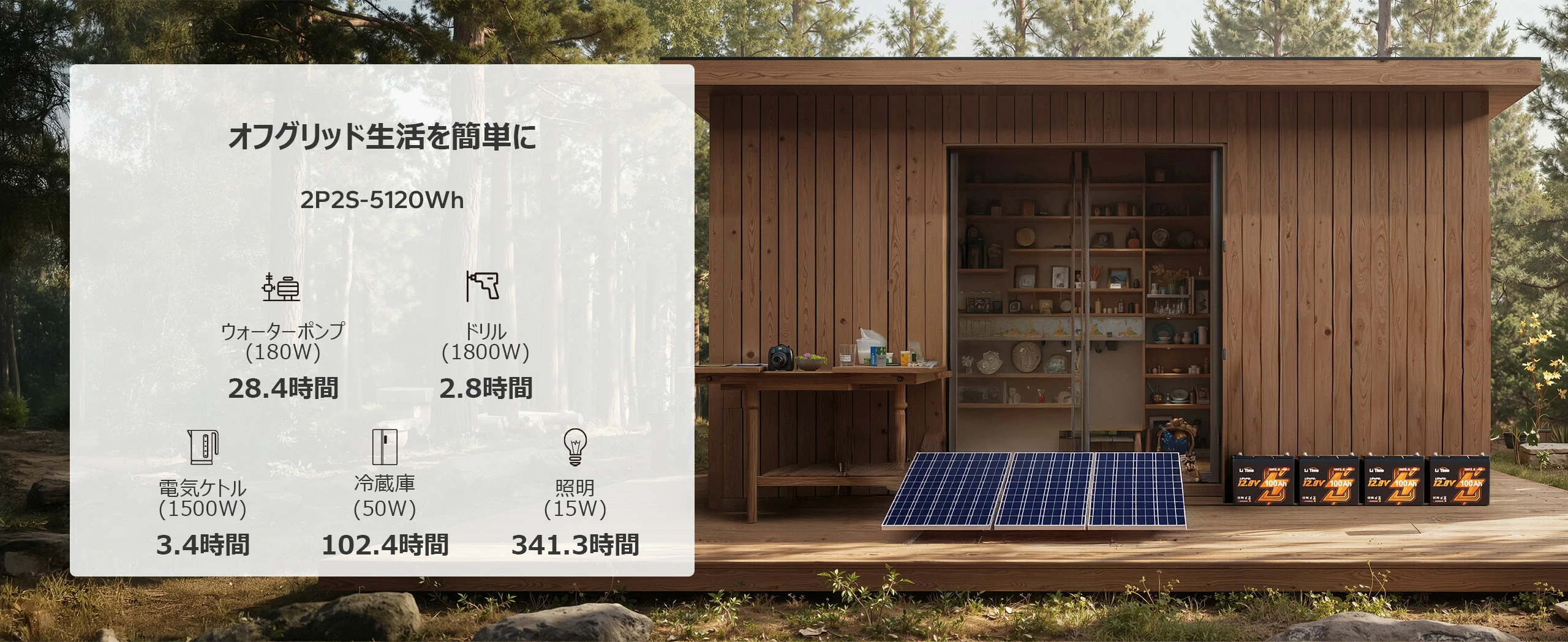 100ahディープサイクルバッテリーの充電方法