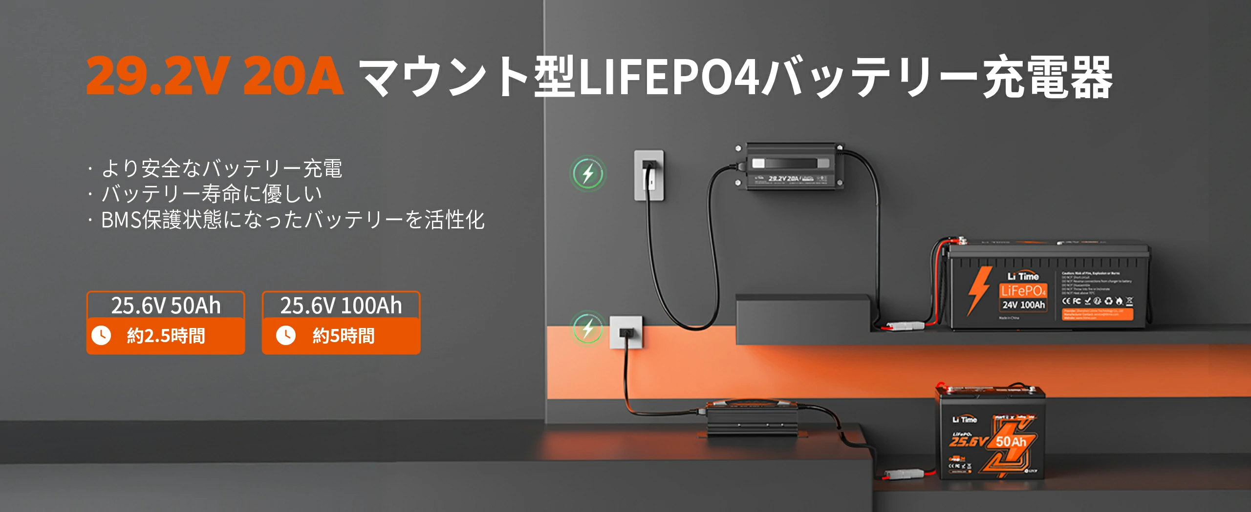 24Vバッテリーに最適なバッテリー充電器おすすめ