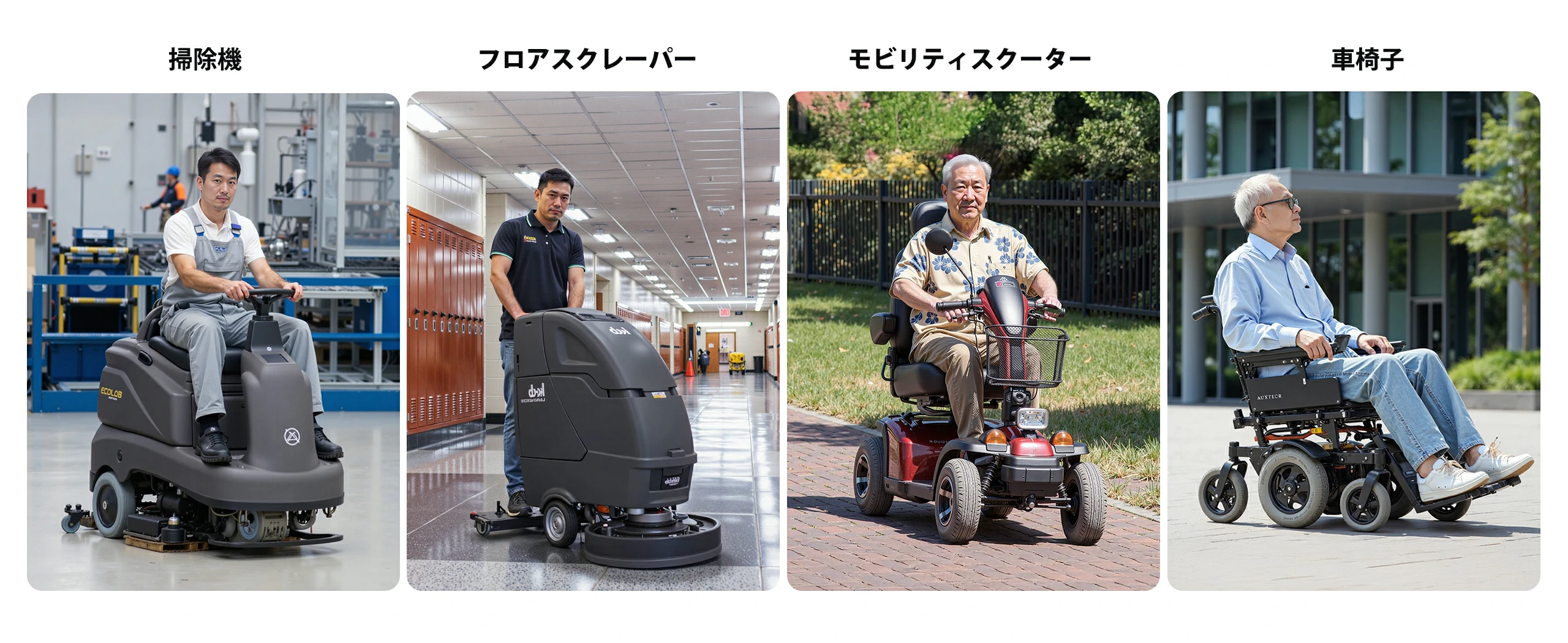 トラックやフロアスクレーパーに適した長寿命リチウムバッテリー