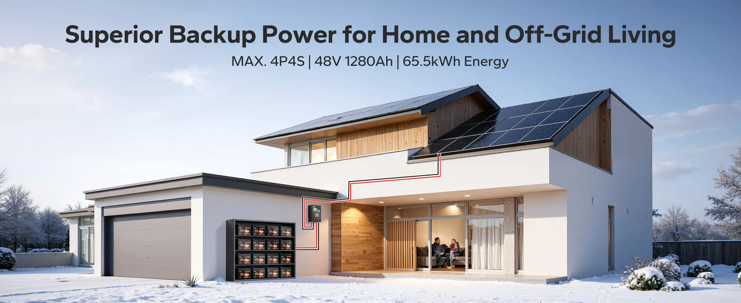 litime 12v 320ah self heating battery for home and off-grid living