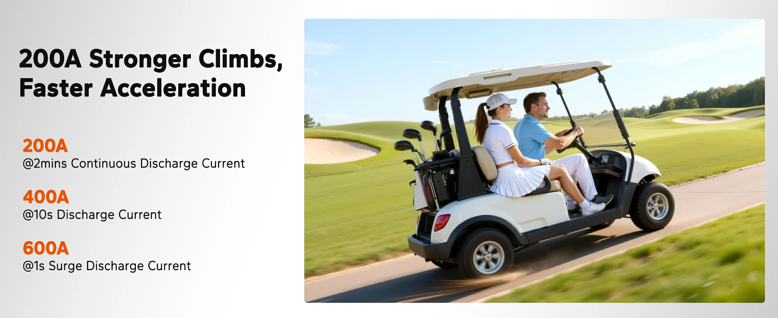 Best litime 36V lithium battery for golf cart stronger climbs
