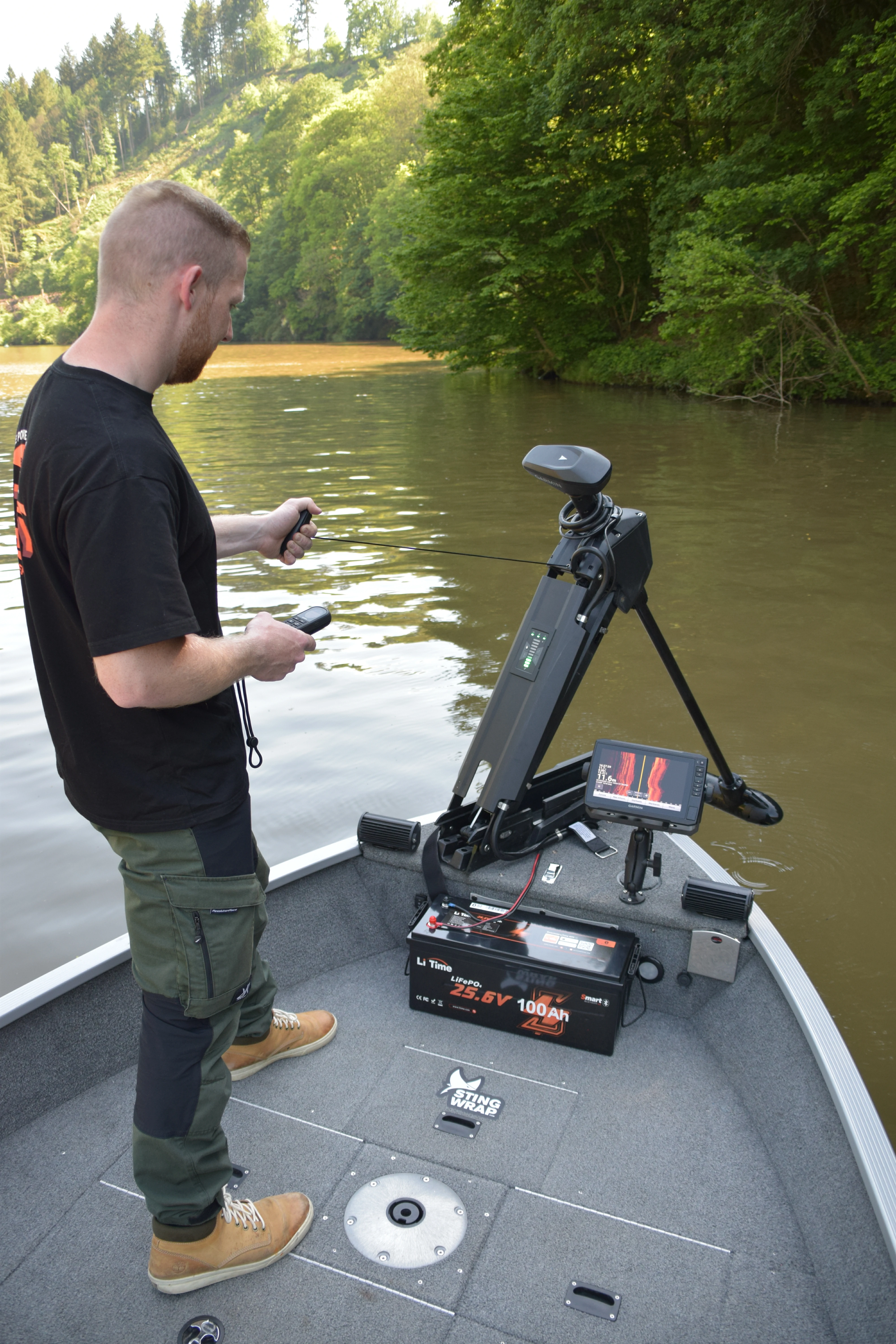 LiTime 24V 100Ah Trolling Motor Marine Battery