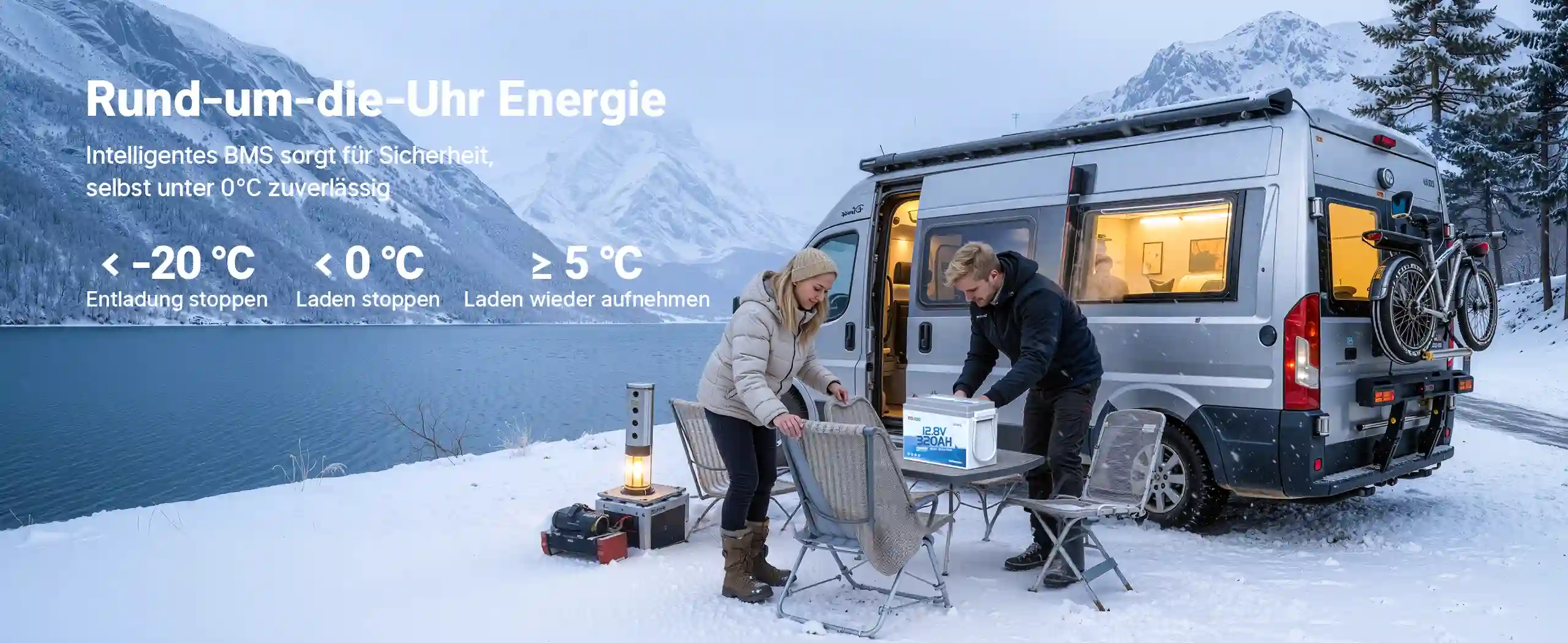 Redodo 12V 320Ah B190 Bluetooth LiFePO4 Batterie für zuverlässige Stromversorgung rund um die Uhr