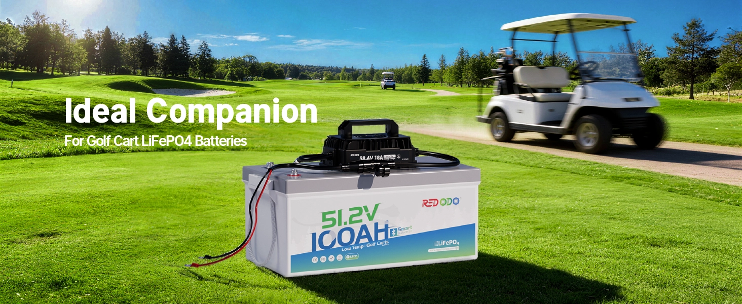 58.4V 18A LiFePO4 Battery Charger for golf cart