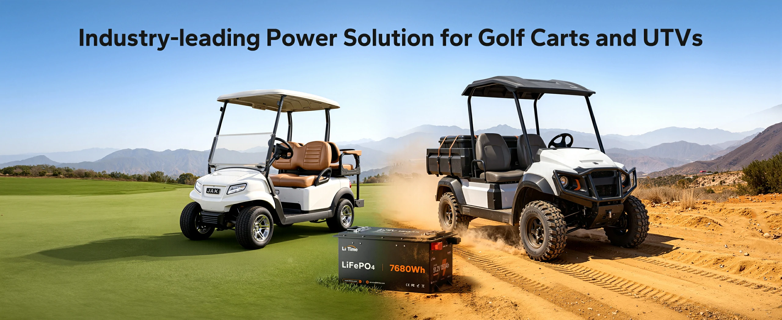 litime 48v 150ah lithium battery for UTV and golf carts