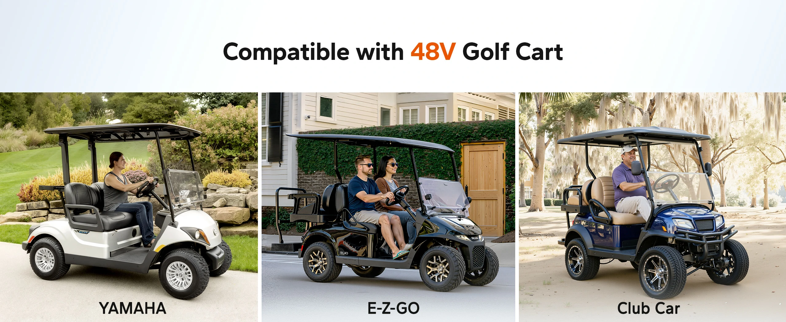 litime 48v 150ah lithium utv batteries is compatible with 48V golf cart
