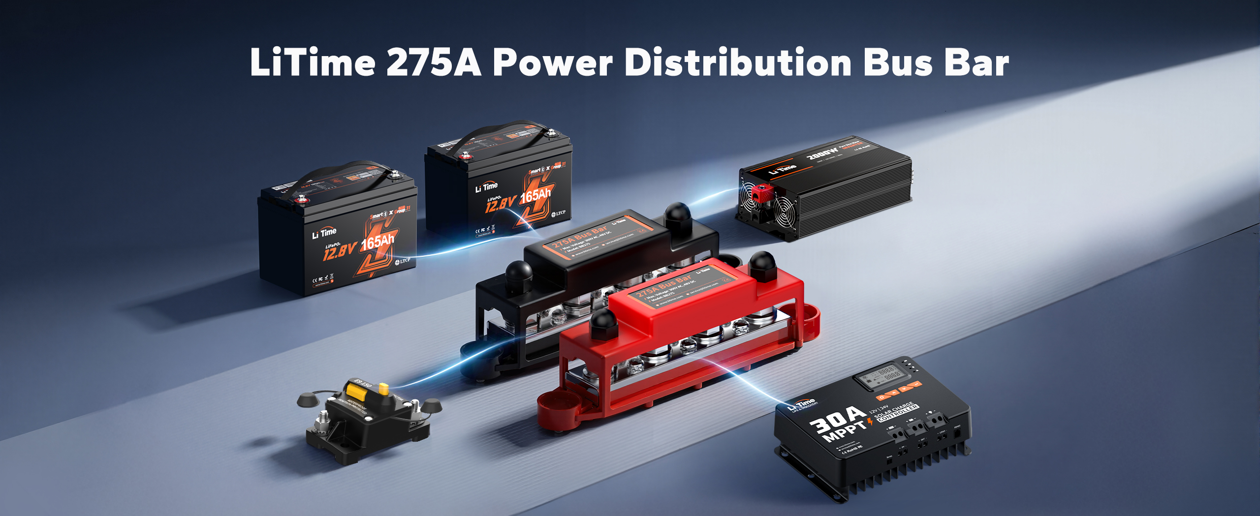 LiTime 275A Power Distribution Bus Bar