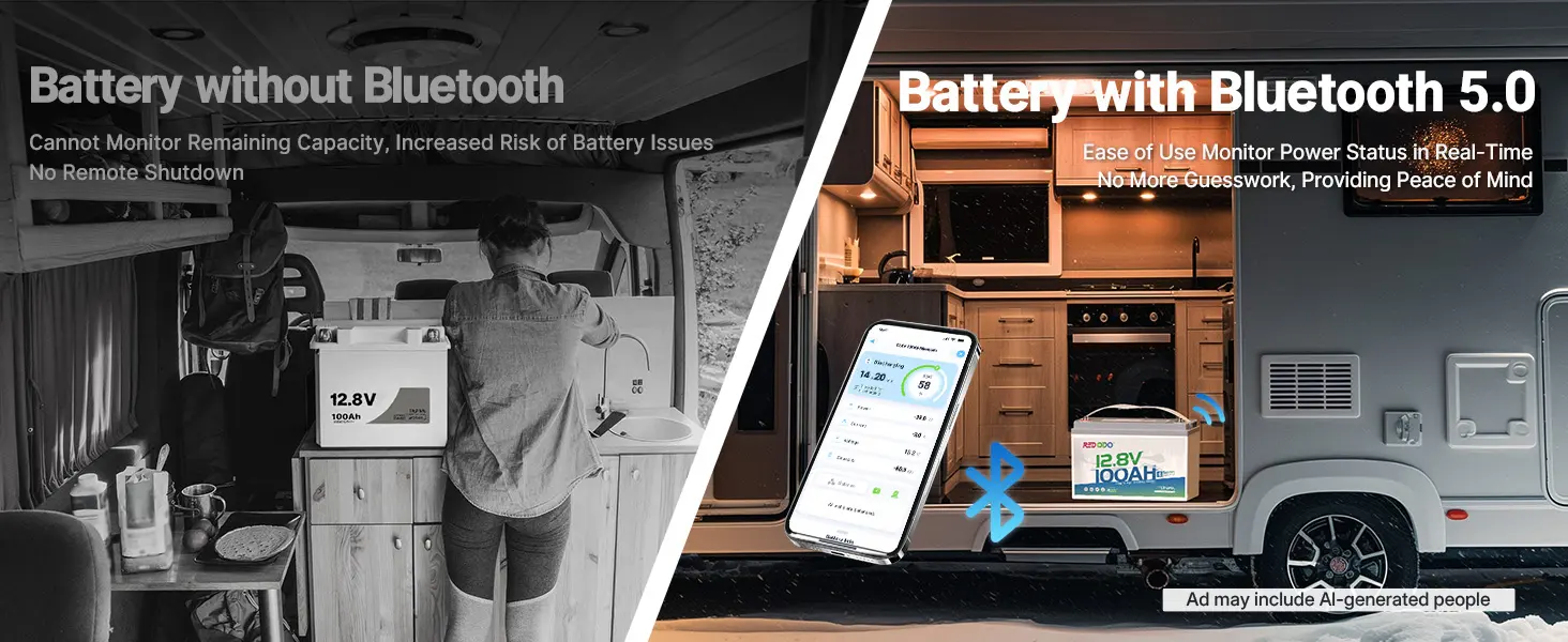 Group 31 battery with Bluetooth VS. other battery without Bluetooth