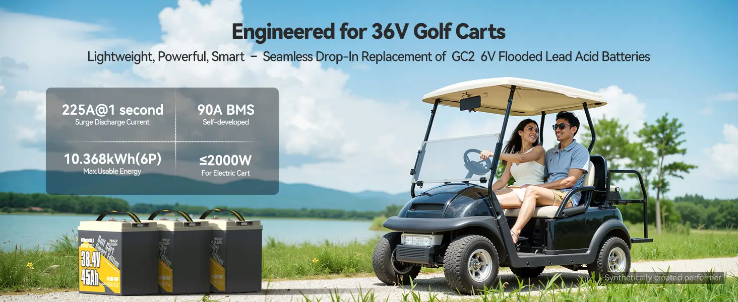 Specifically Designed for Golf Carts