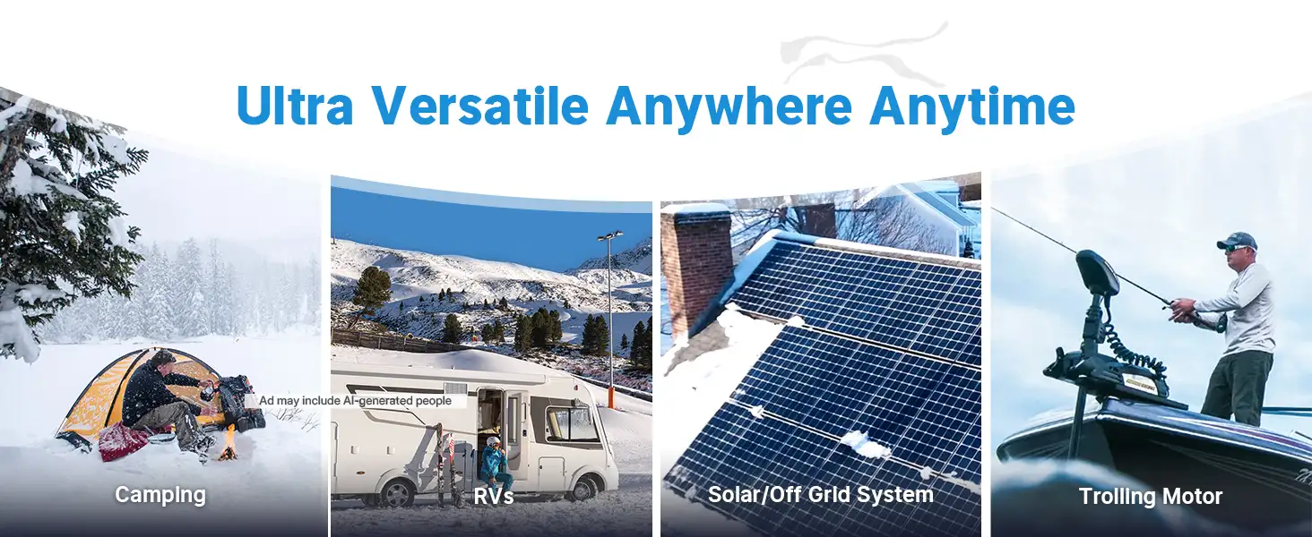 Versatile Applications of Redodo 12V 100Ah Self-Heating Deep Cycle Lithium Battery