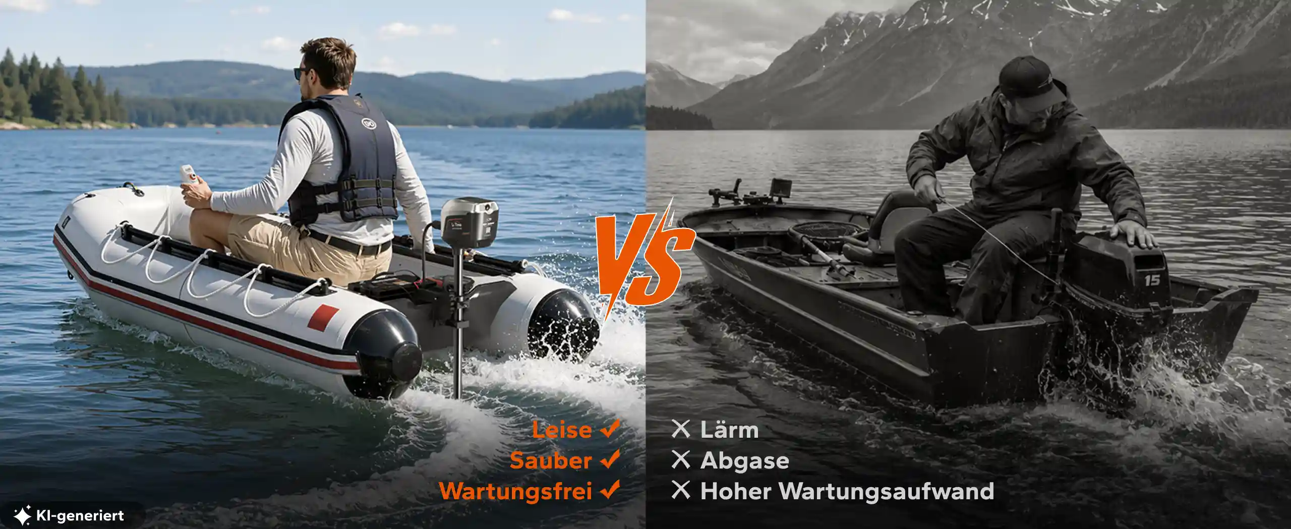 Bürstenloser Elektromotor des Argoseeker A2 für leisen und wartungsarmen Bootsantrieb