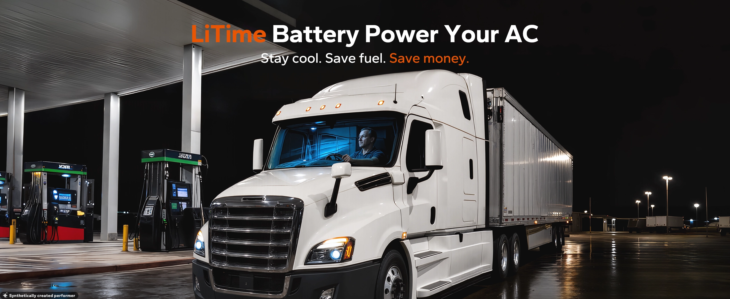litime 12v 200ah group 31 truck lithium battery powers your AC