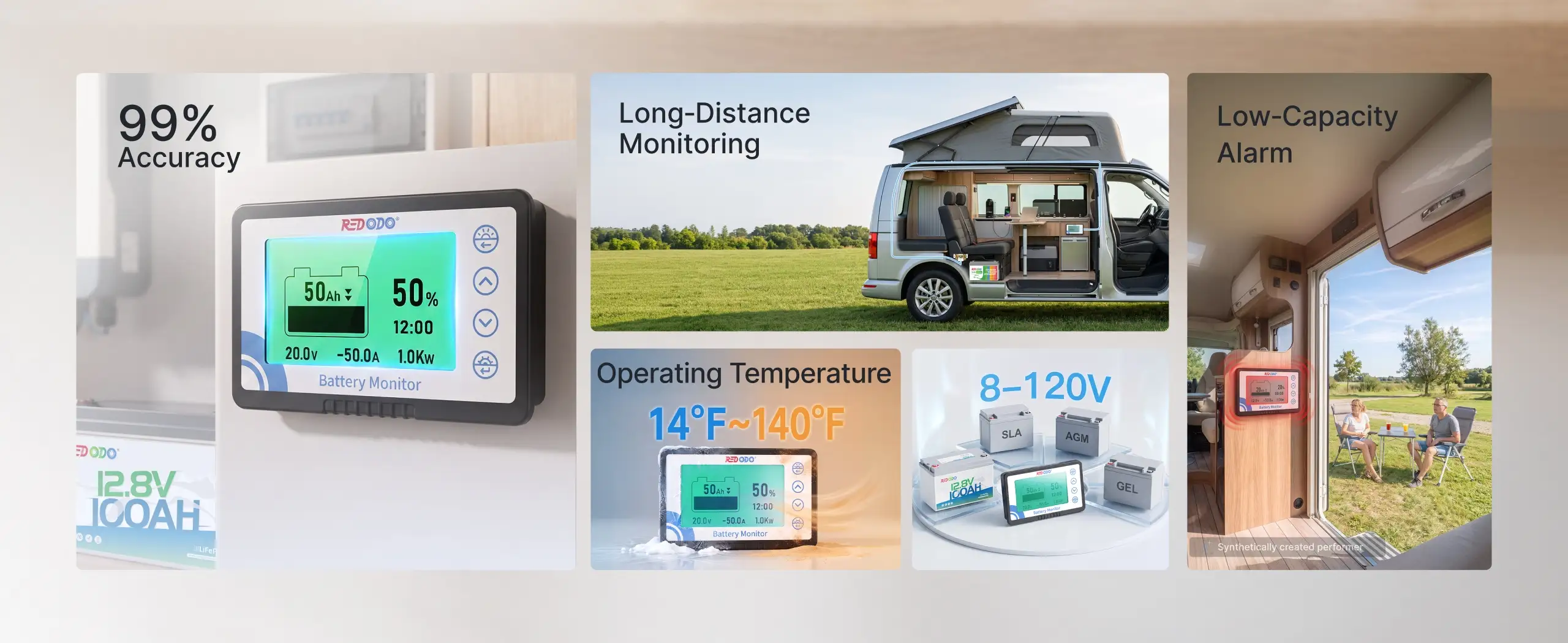 All Features of 500A Battery Monitor