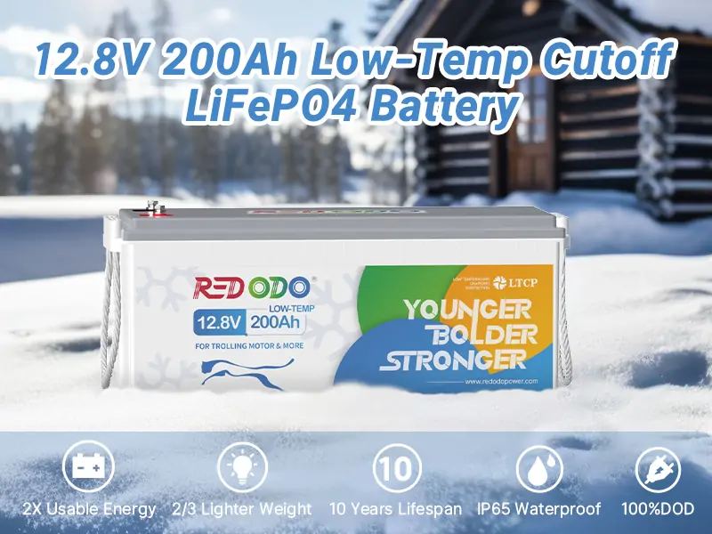 200ah lithium battery for cold weather